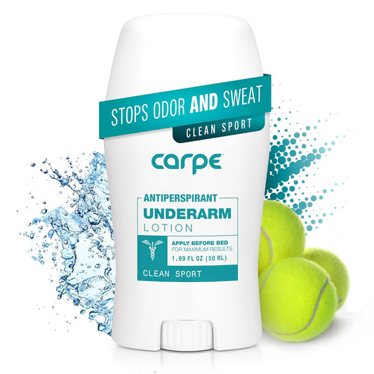 Carpe Deodorant Underarm Antiperspirant - Advanced Sweat & Odor Protection Formula