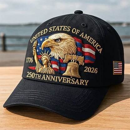 United States 250th Anniversary Hat✨(Breathable & Lightweight Comfort & Unisex Fit)