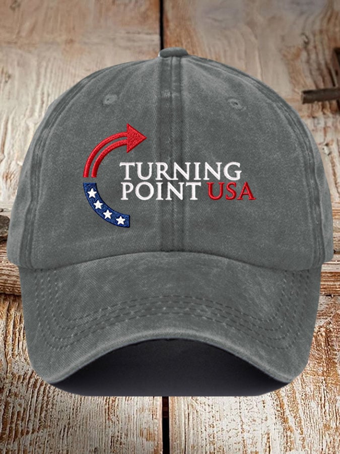 Retro Turning Point Action Print Baseball Cap