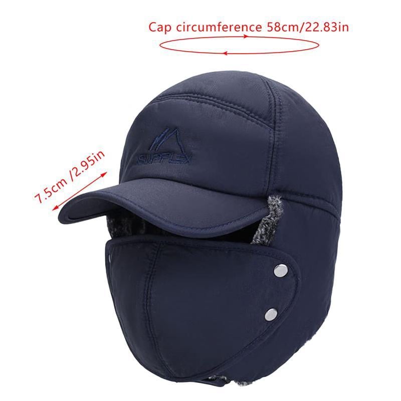 🎁LAST DAY 49% OFF🔥-Thicken Faux Fur Outdoor Sports Hat