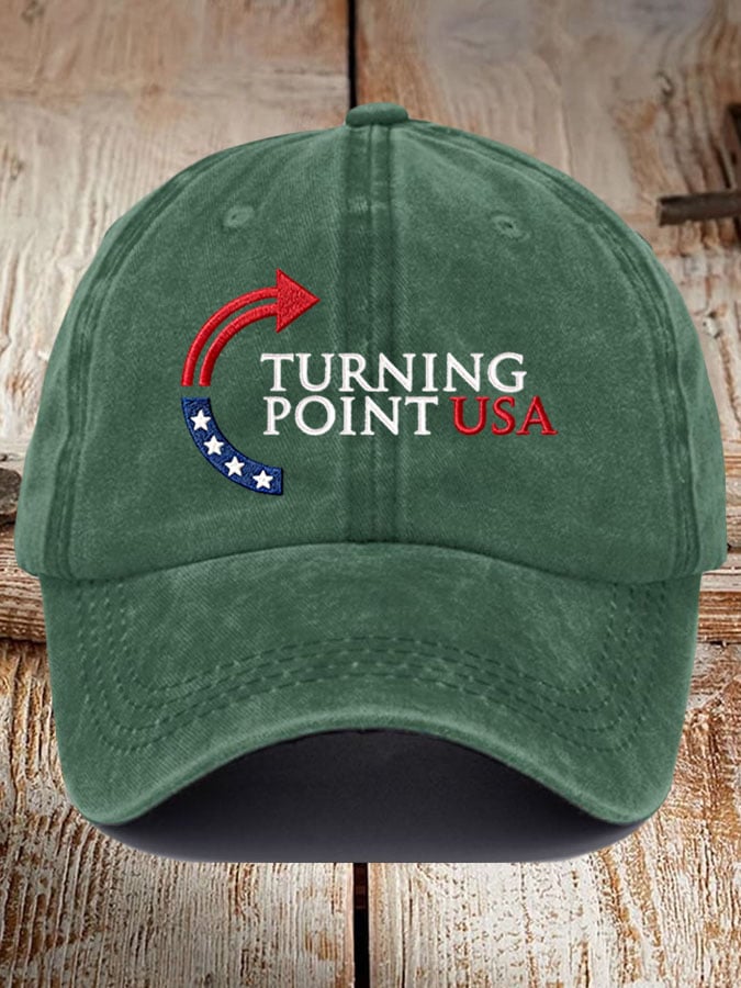 Retro Turning Point Action Print Baseball Cap