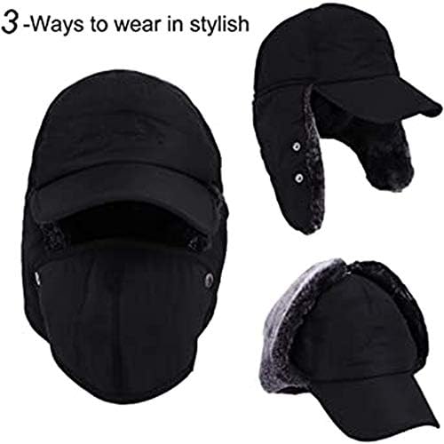 🎁LAST DAY 49% OFF🔥-Thicken Faux Fur Outdoor Sports Hat