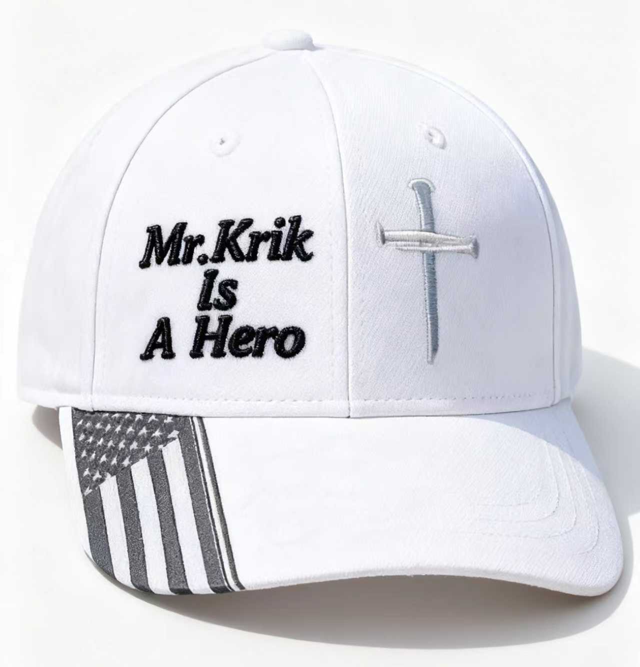 Unisex True Patriot Justice Print Baseball Cap