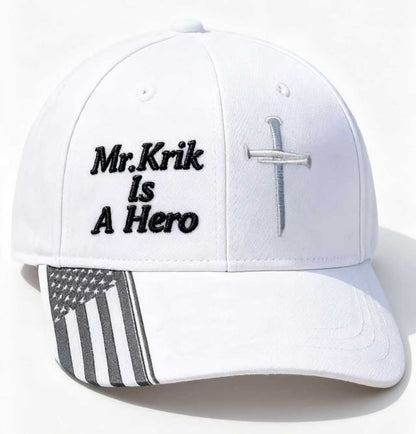Unisex True Patriot Justice Print Baseball Cap