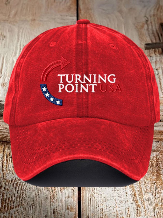 Retro Turning Point Action Print Baseball Cap