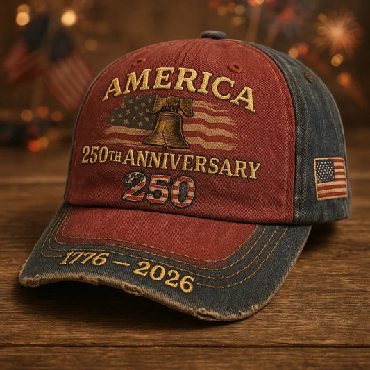 United States 250th Anniversary Red Cap