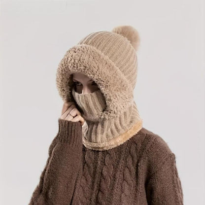 ❄️Winter's Must-Have-Women's 3-in-1 Knitted Hat